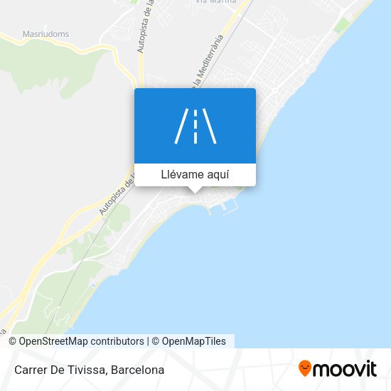 Mapa Carrer De Tivissa