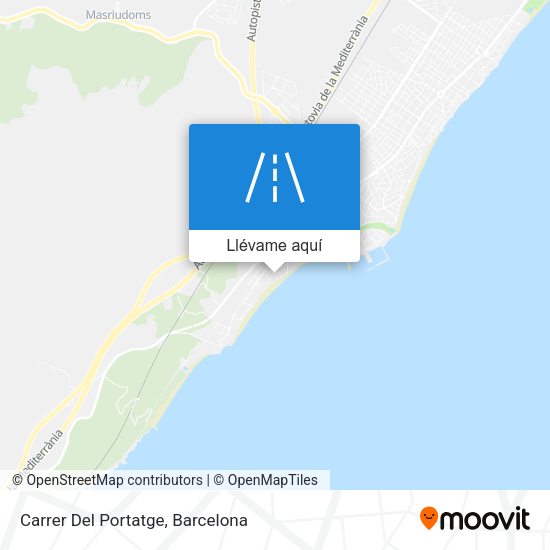 Mapa Carrer Del Portatge