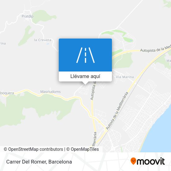 Mapa Carrer Del Romer