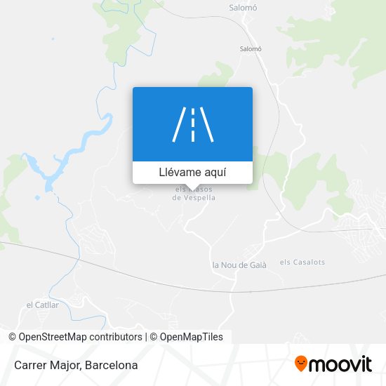 Mapa Carrer Major