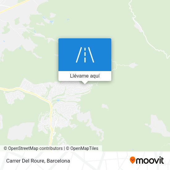 Mapa Carrer Del Roure