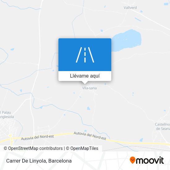 Mapa Carrer De Linyola