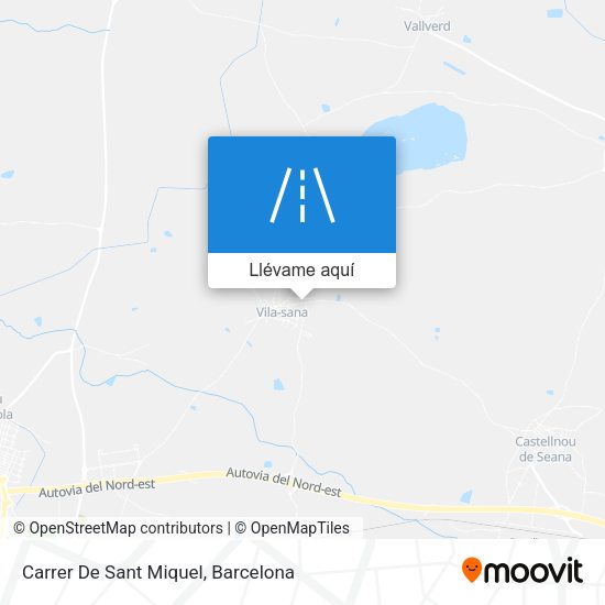 Mapa Carrer De Sant Miquel