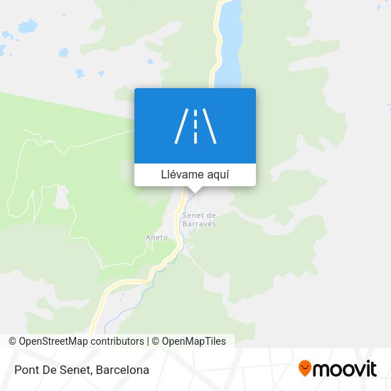 Mapa Pont De Senet
