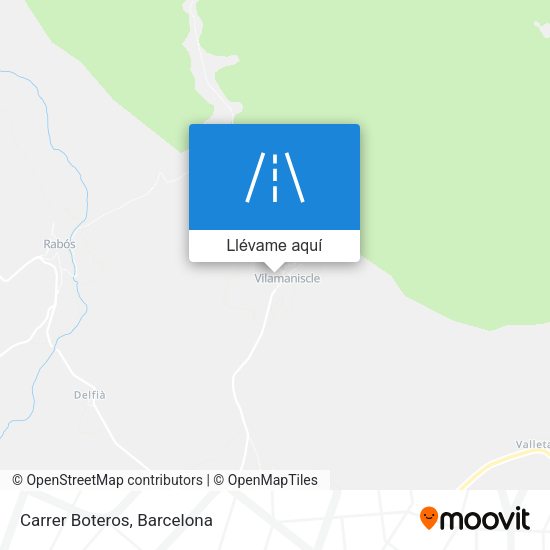 Mapa Carrer Boteros