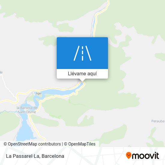 Mapa La Passarel·La