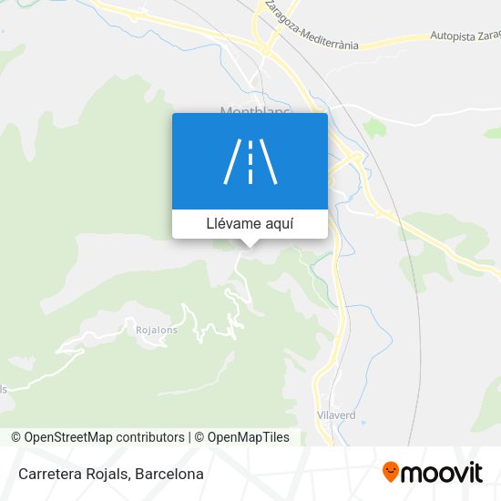 Mapa Carretera Rojals