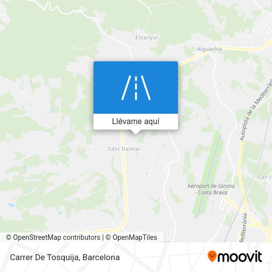 Mapa Carrer De Tosquija