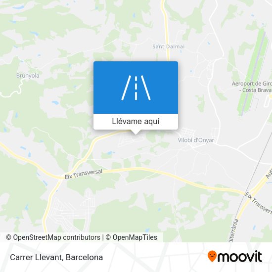 Mapa Carrer Llevant