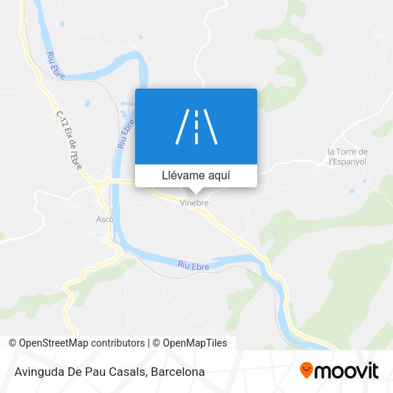 Mapa Avinguda De Pau Casals