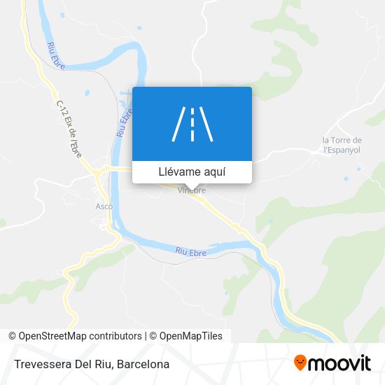 Mapa Trevessera Del Riu