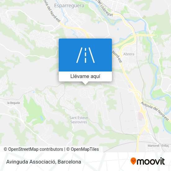 Mapa Avinguda Associació