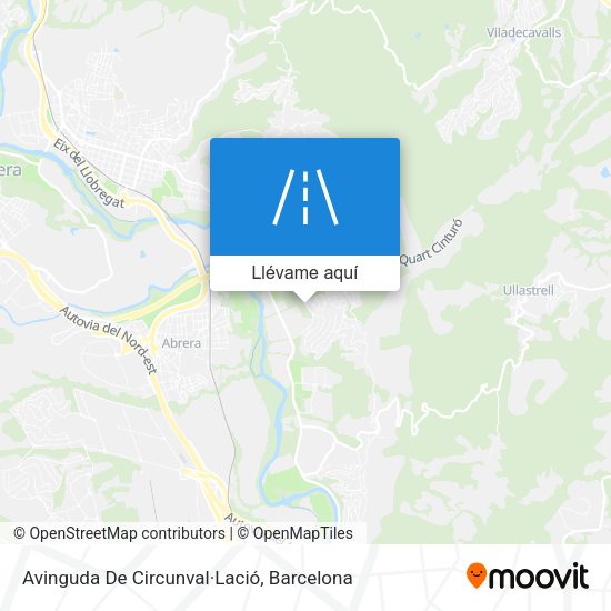 Mapa Avinguda De Circunval·Lació
