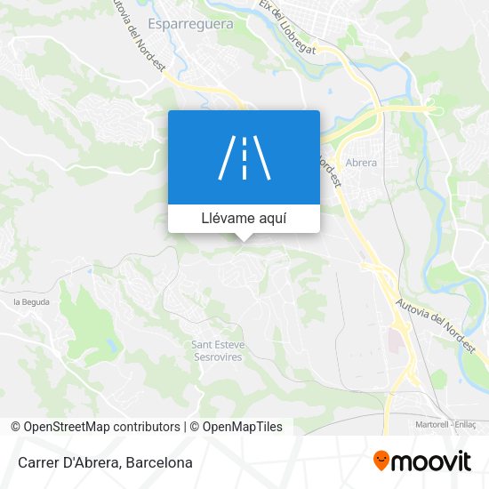 Mapa Carrer D'Abrera