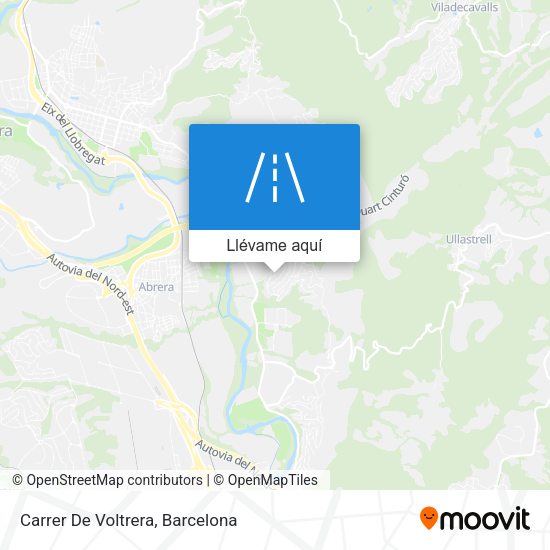 Mapa Carrer De Voltrera