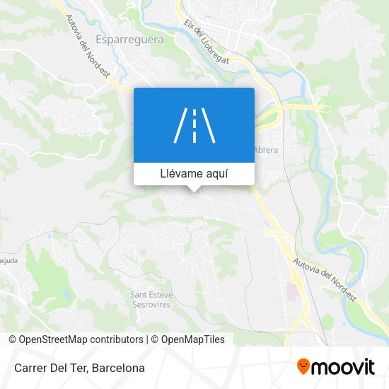 Mapa Carrer Del Ter