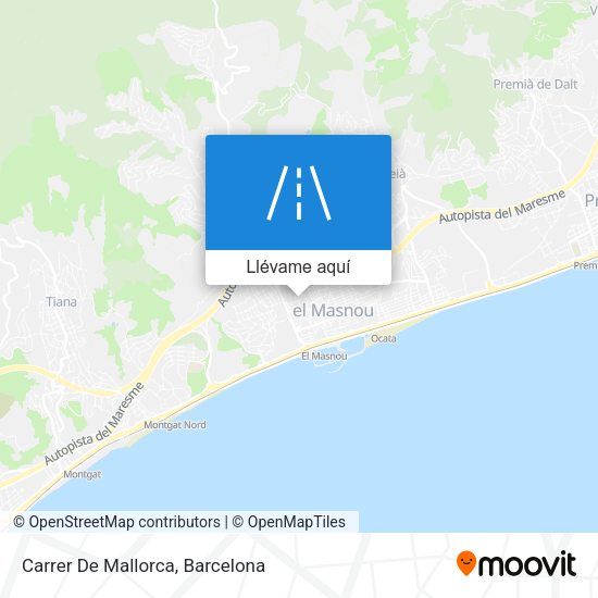Mapa Carrer De Mallorca