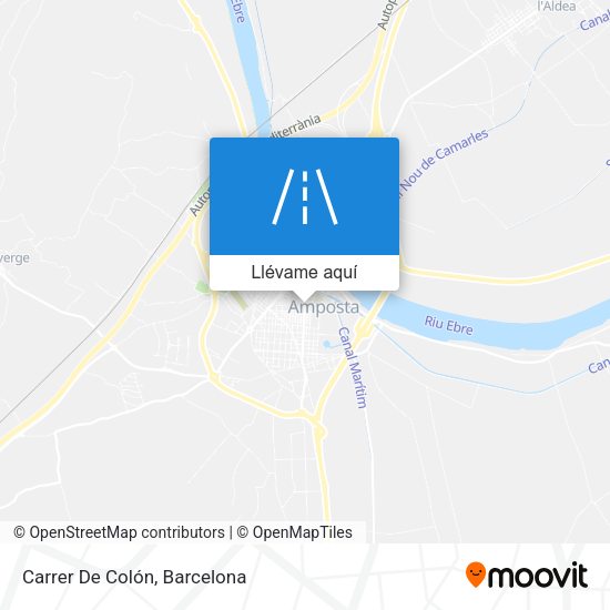 Mapa Carrer De Colón