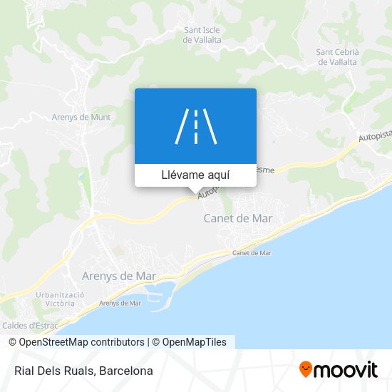 Mapa Rial Dels Ruals