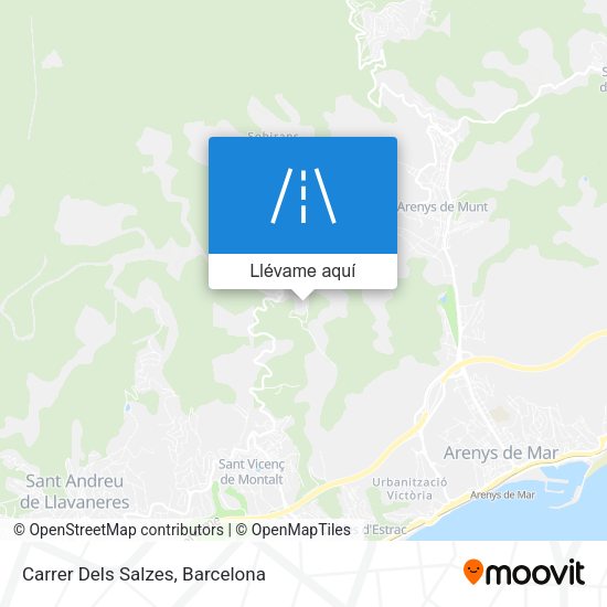 Mapa Carrer Dels Salzes