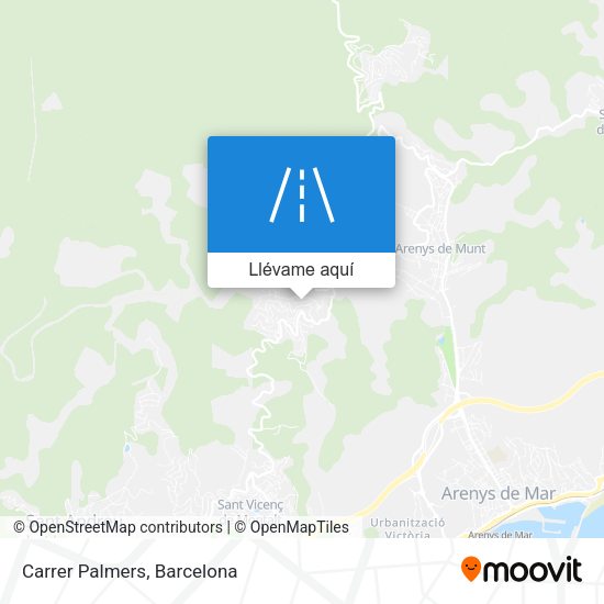 Mapa Carrer Palmers