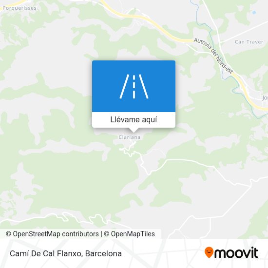 Mapa Camí De Cal Flanxo