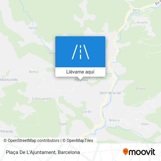 Mapa Plaça De L'Ajuntament