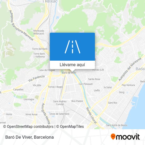 Mapa Baró De Viver