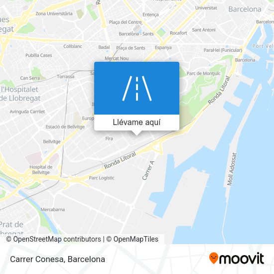 Mapa Carrer Conesa