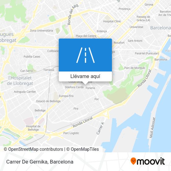 Mapa Carrer De Gernika