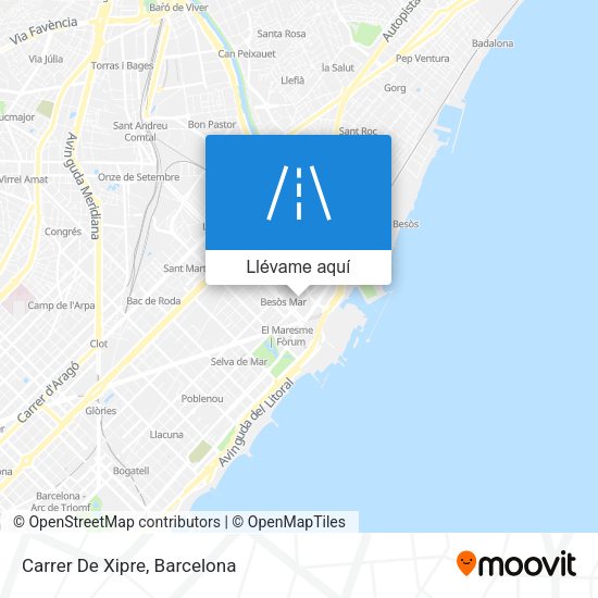Mapa Carrer De Xipre