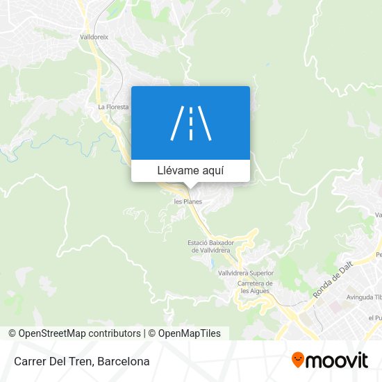 Mapa Carrer Del Tren