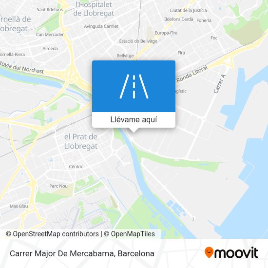 Mapa Carrer Major De Mercabarna