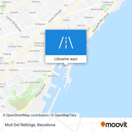 Mapa Moll Del Rellotge