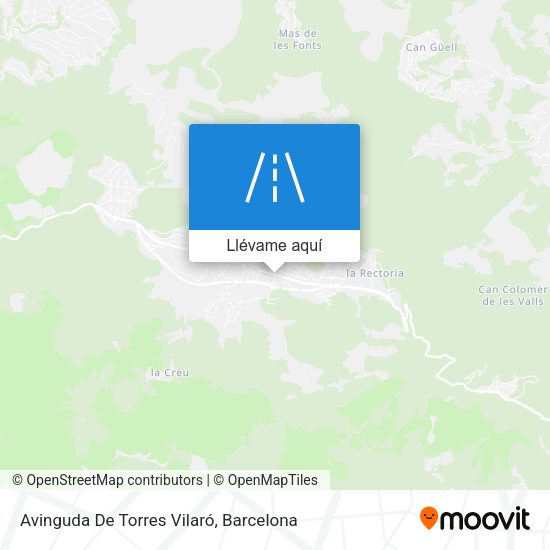 Mapa Avinguda De Torres Vilaró