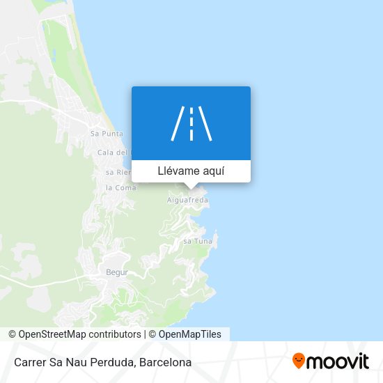 Mapa Carrer Sa Nau Perduda