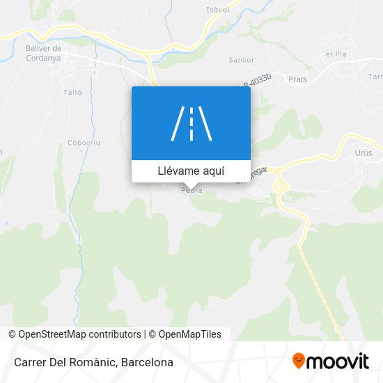 Mapa Carrer Del Romànic