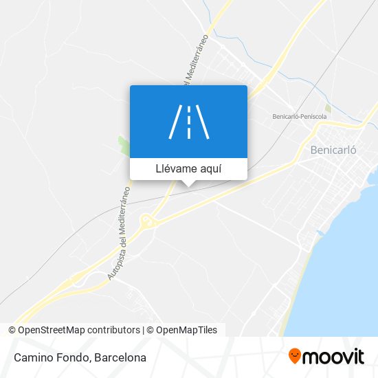 Mapa Camino Fondo