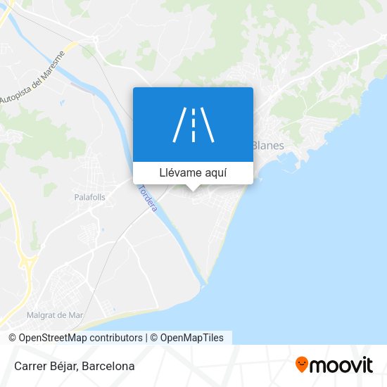Mapa Carrer Béjar