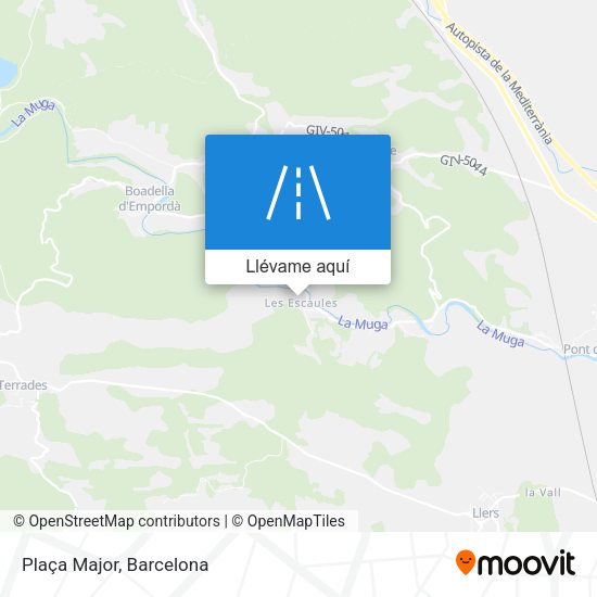 Mapa Plaça Major