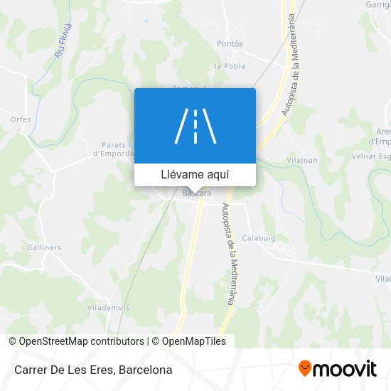 Mapa Carrer De Les Eres