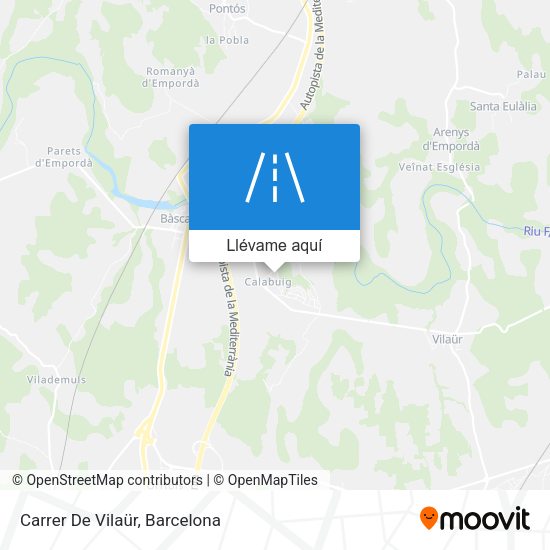 Mapa Carrer De Vilaür