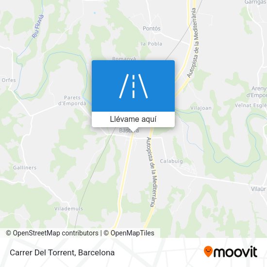 Mapa Carrer Del Torrent