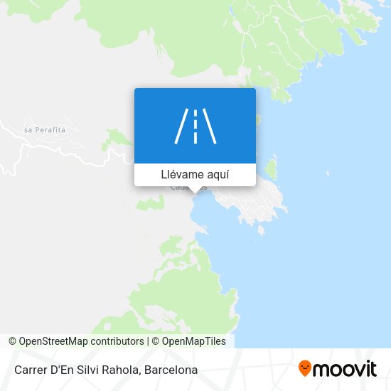 Mapa Carrer D'En Silvi Rahola