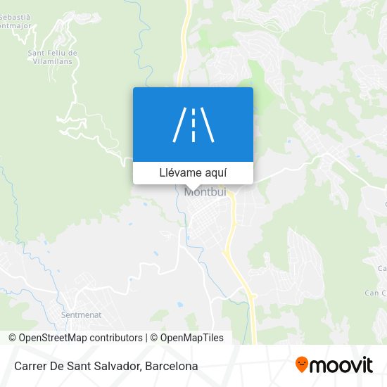 Mapa Carrer De Sant Salvador