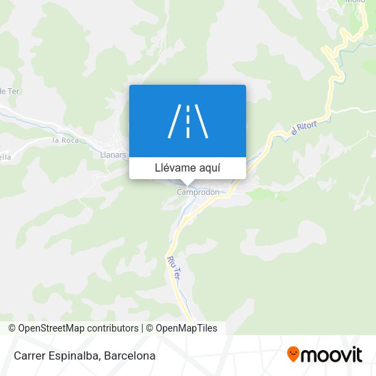 Mapa Carrer Espinalba