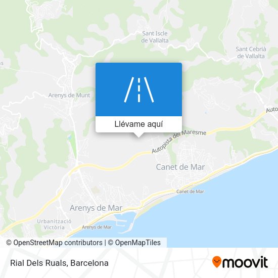 Mapa Rial Dels Ruals
