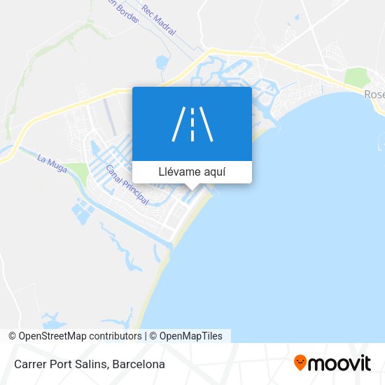 Mapa Carrer Port Salins