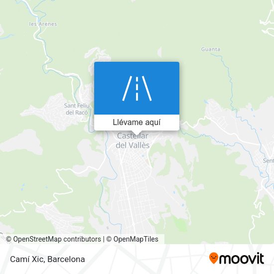Mapa Camí Xic