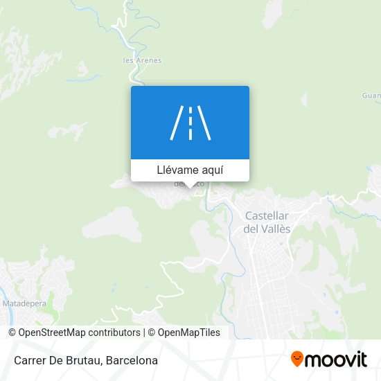 Mapa Carrer De Brutau